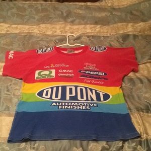 Vintage very rare 1997 Jeff Gordon DuPont shirt